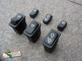 Eaton schakelaars graveren